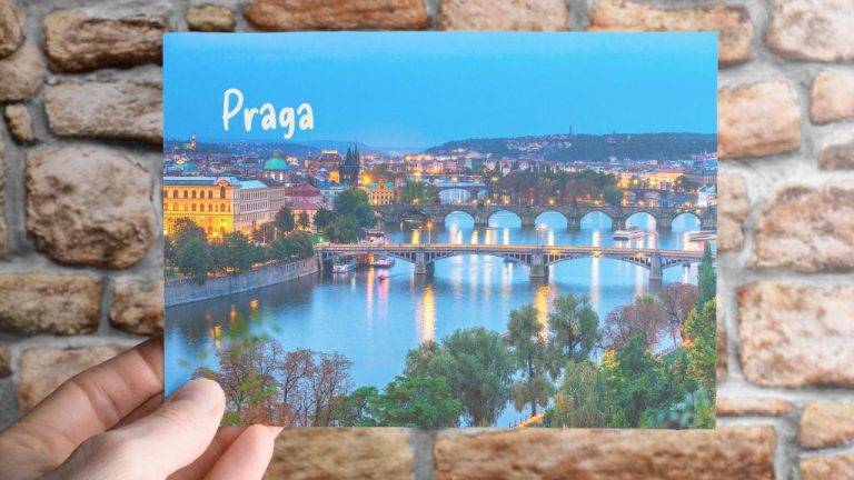 pocztówka Praga
