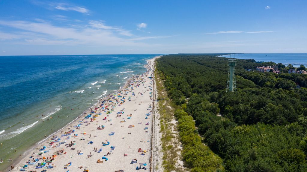 Plaża na Cyplu Helskim
