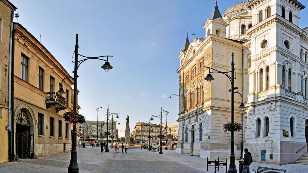 Ulica Piotrkowska w Łodzi