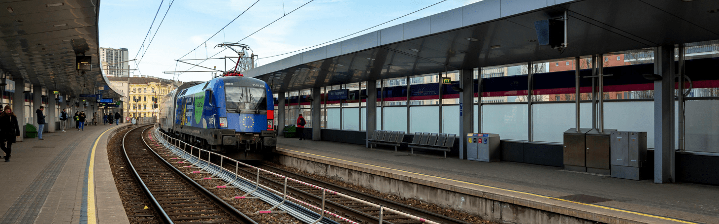 pociąg na dworcu - awaria taboru 