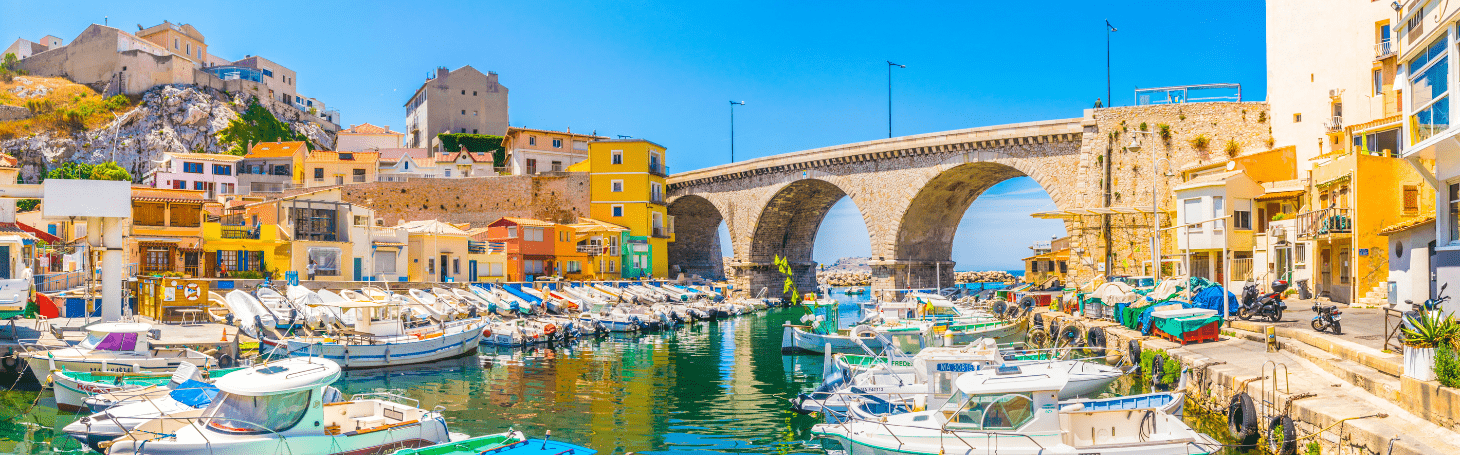 Marsylia - widok latem 