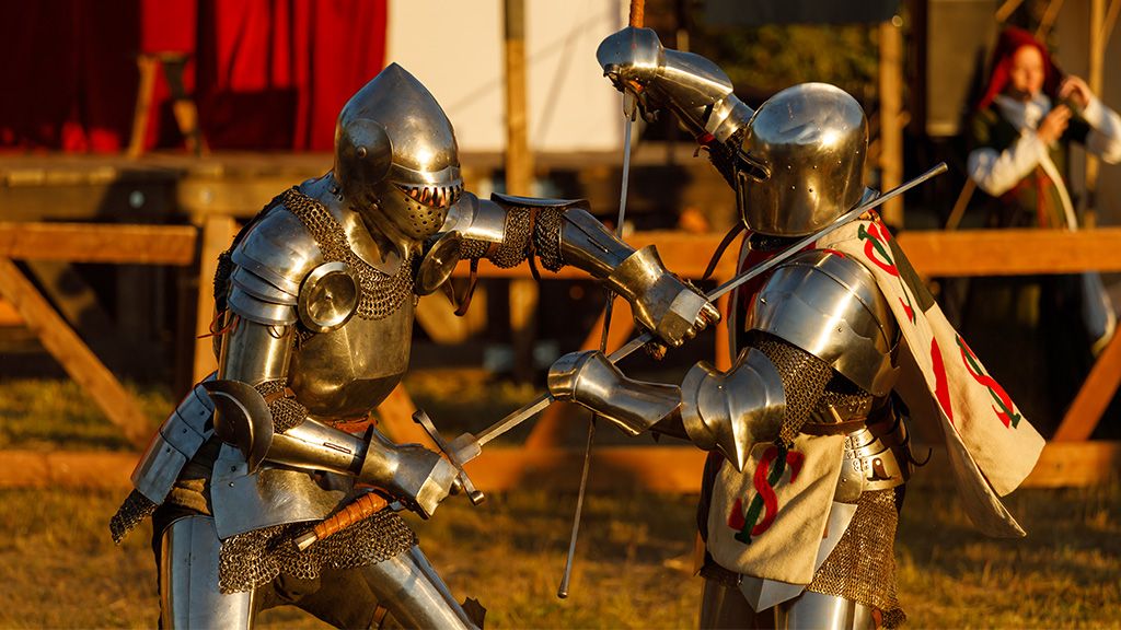 Turniej rycerski w Uniejowie