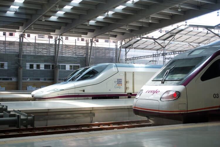 Rozkład jazdy pociągów w Hiszpanii
