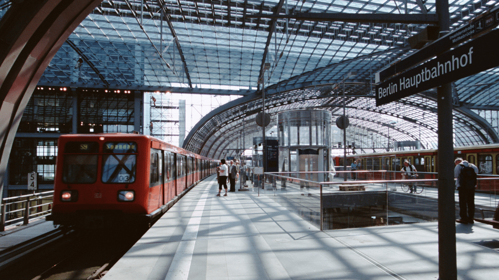 Dworzec kolejowy w Berlinie