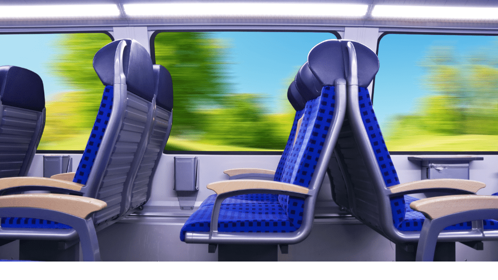 Wnętrze pociągu