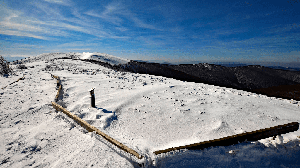 Bieszczady zimą
