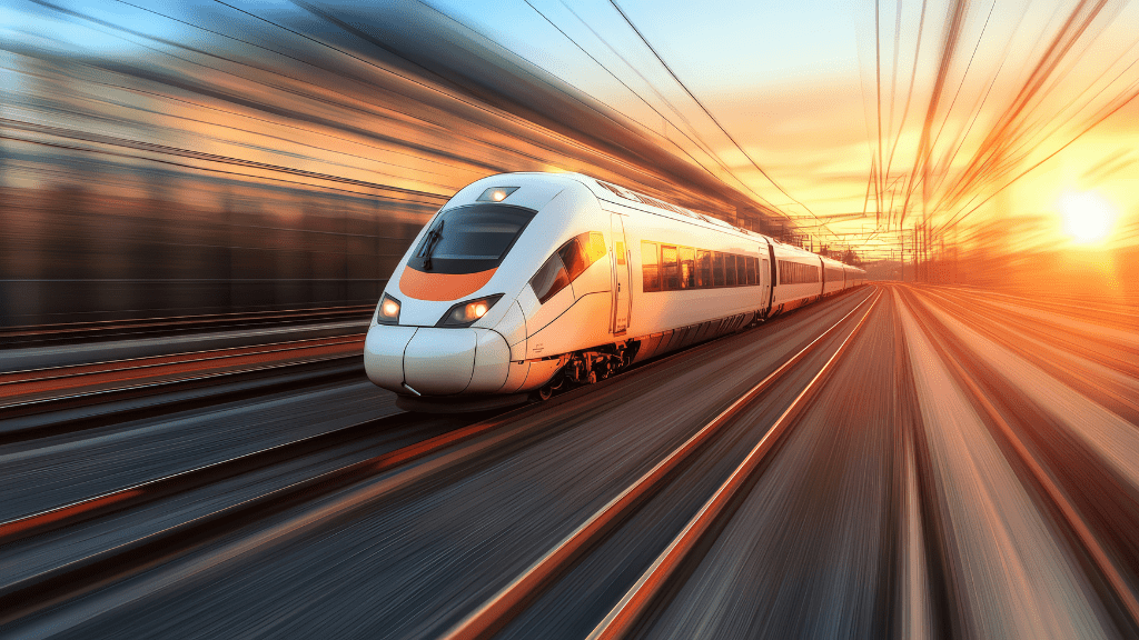 szybki pociąg