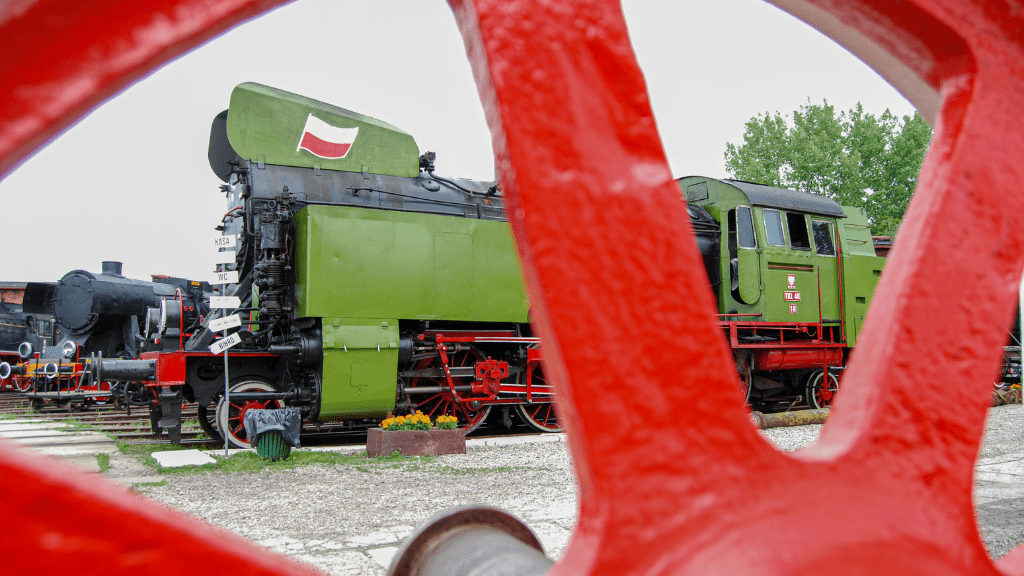 Lokomotywa parowa - Jaworzyna Śląska