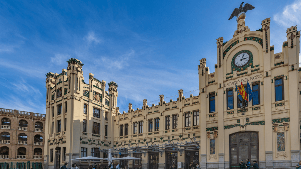Hiszpania stacja kolejowa