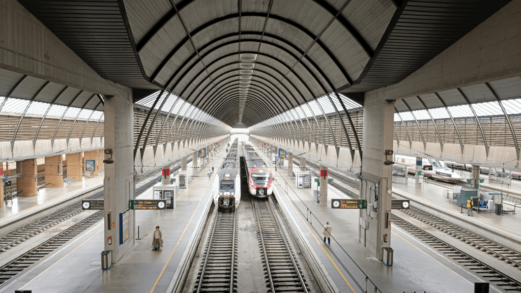 Hiszpania stacja kolejowa