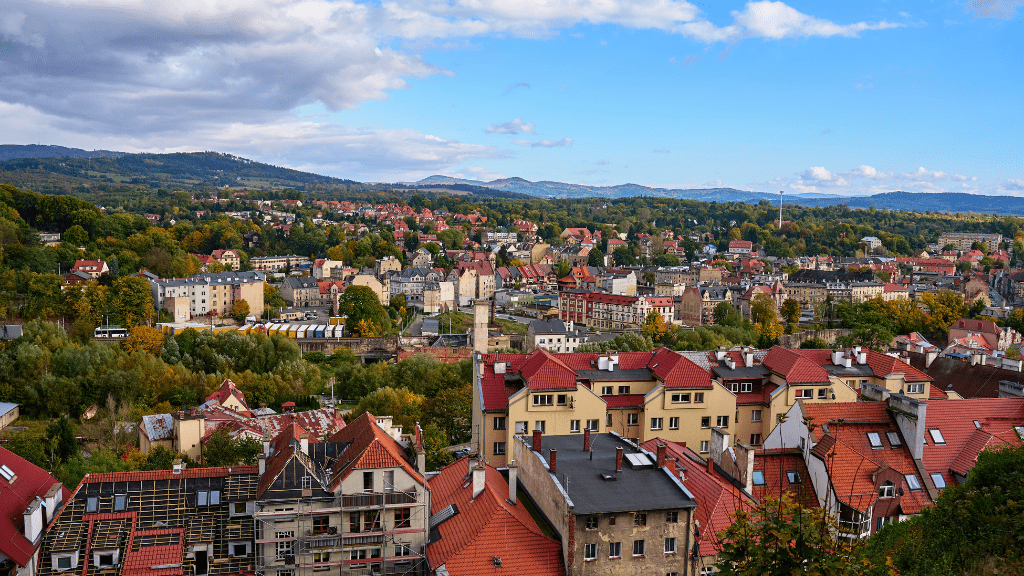 Jelenia Góra panorama