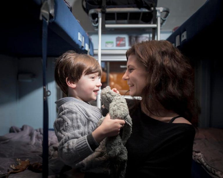 Nocny pociąg - przedziały dla kobiet