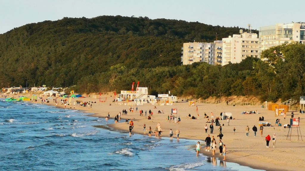 Plaża w Międzyzdrojach